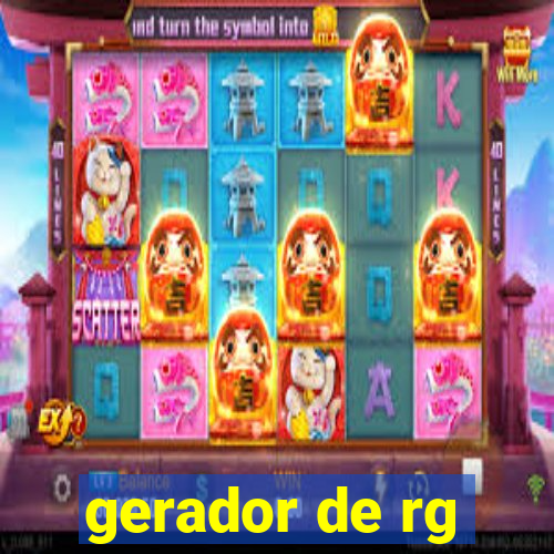 gerador de rg